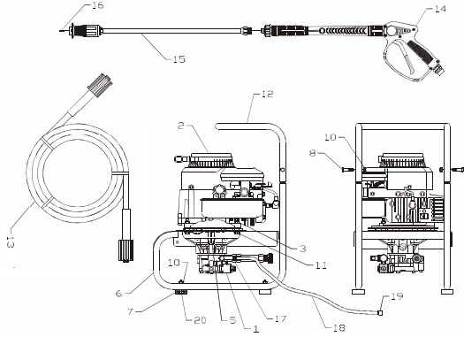 pw0881801 power washer parts